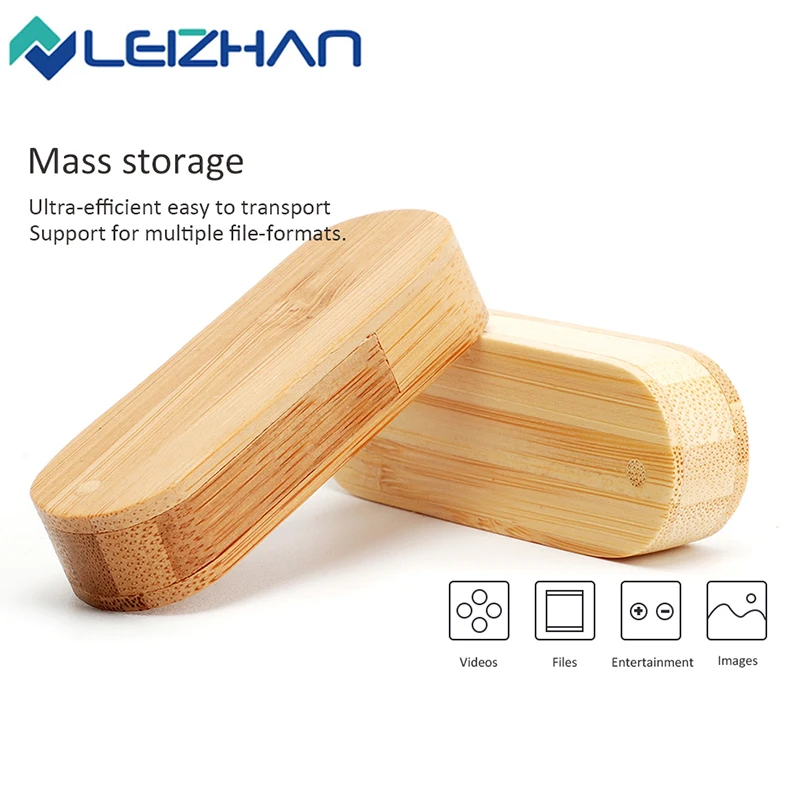 LEIZHAN карту флэш памяти с интерфейсом usb деревянная Флэшка 4 gb 8 16 Гб 32 ГБ 64 Флешка в
