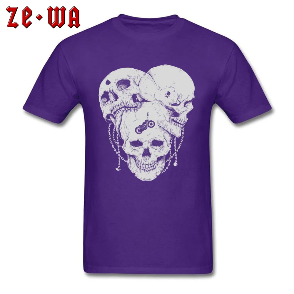 Brothers Are Forever Tees Fashionable Crew Neck Funny Short Sleeve 100% Cotton Men's Top T-shirts Printed On T Shirt Brothers Are Forever purple