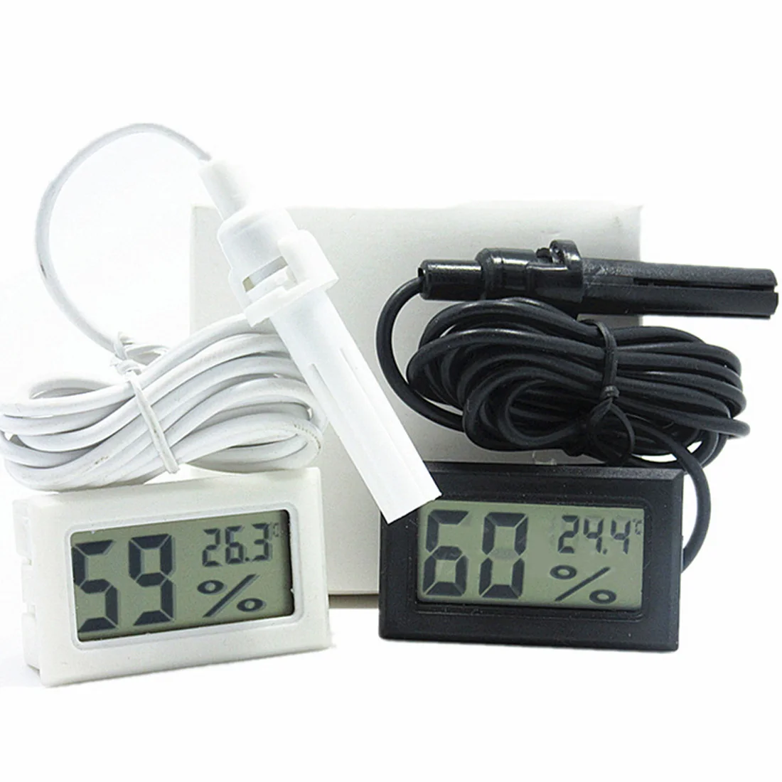 

-50C to 70C /10% to 99% Thermometer Temperature and Humidity Meter With Probe Embedded Instrument Measurement