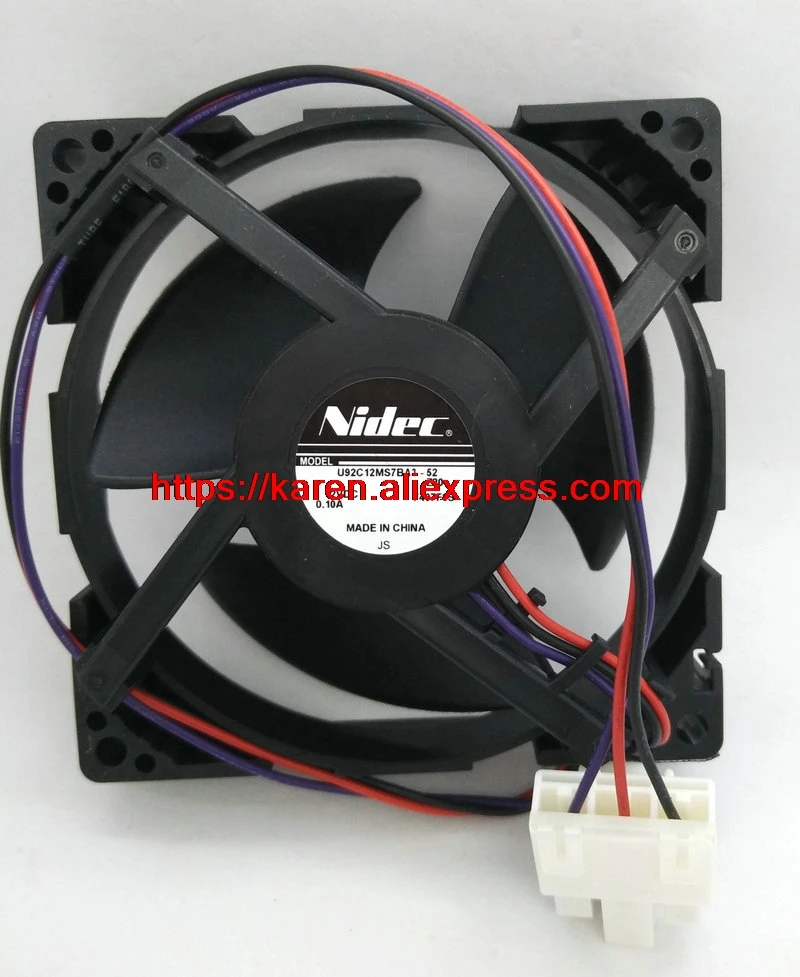 

New Original nidec 9CM U92C12MS7BA3-52 Z20 12V 0.10A FOR Refrigerated cooling fan