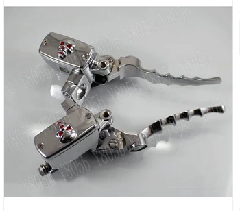 

New 1" 25MM Brake Clutch Master Cylinder oil Fluid Reservoir Lever For Yamaha VStar 400 650 1100 1300 Virago Xv 250 535 750 1100