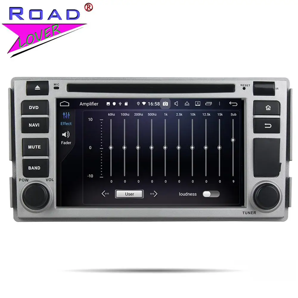 Sale Roadlover Android 9.0 Car DVD Player For Hyundai Sonata Elantra Terracan Santa FE Tucson GETZ Matrix Tiburon I20 Stereo GPS Navi 5
