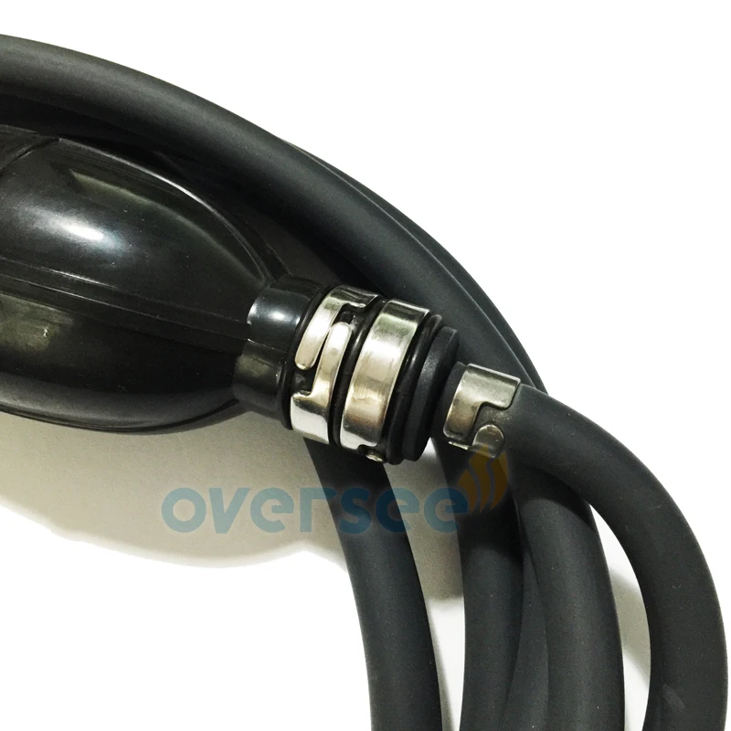 Boat Motor Fuel Line Hose with Connector and Primer Pump for Yamaha