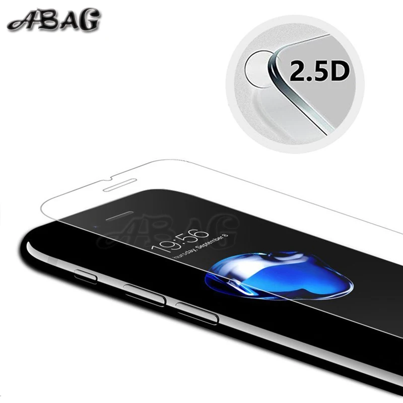 glass on for iphone 5s Tempered glass protective glass for iphone 6 7 8 plus2 5d