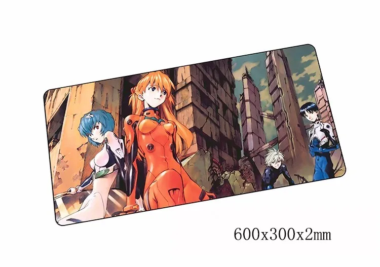 

evangelion mouse pad cool 600x300x2mm gaming mousepad gamer mouse mat cheapest pad keyboard computer padmouse laptop play mats