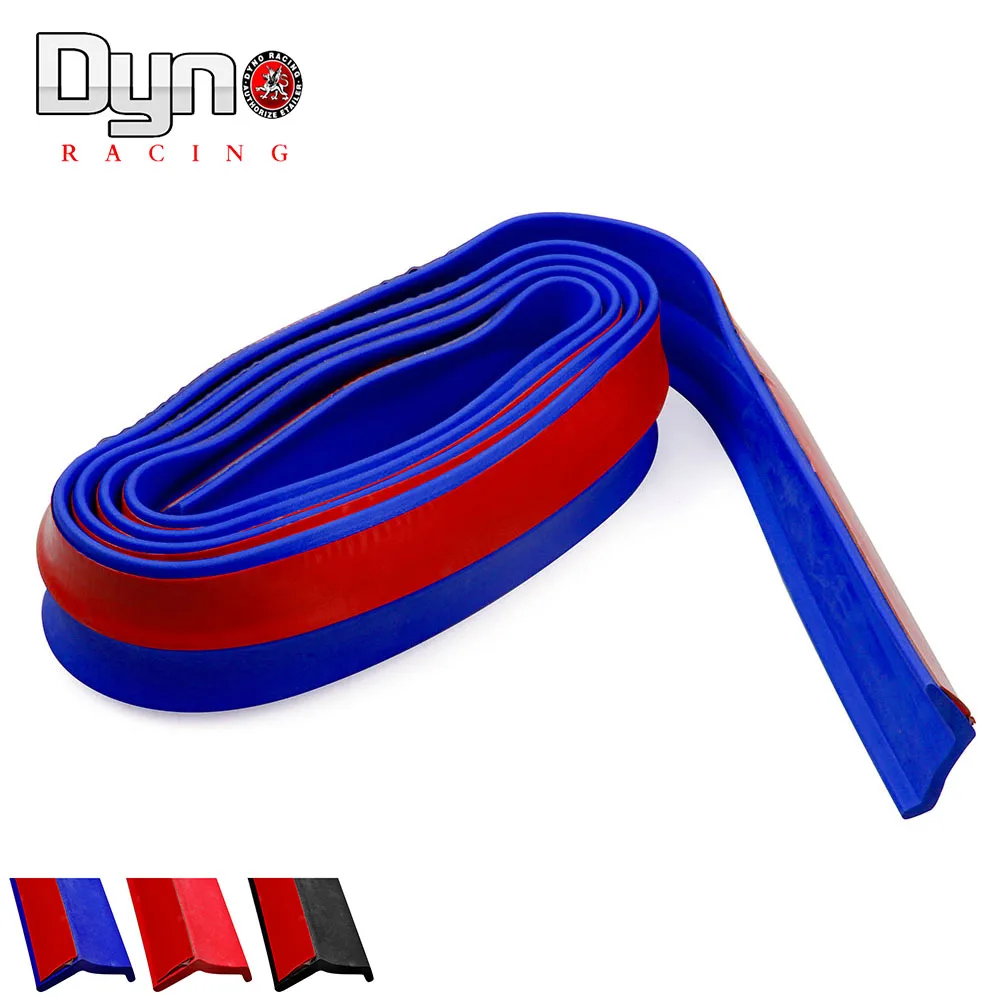 New Ultra soft rubber bumper Strip Car Width Exterior Front Bumper Lip