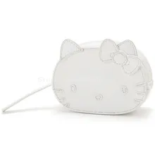 Новая Мода KT девочки дети мини PU белый кошелек для монет для детей Подарки