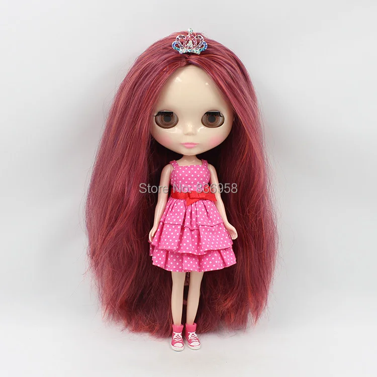 

Nude Doll For Series No.280BL12022206 RED MIX ORANGE HAIR