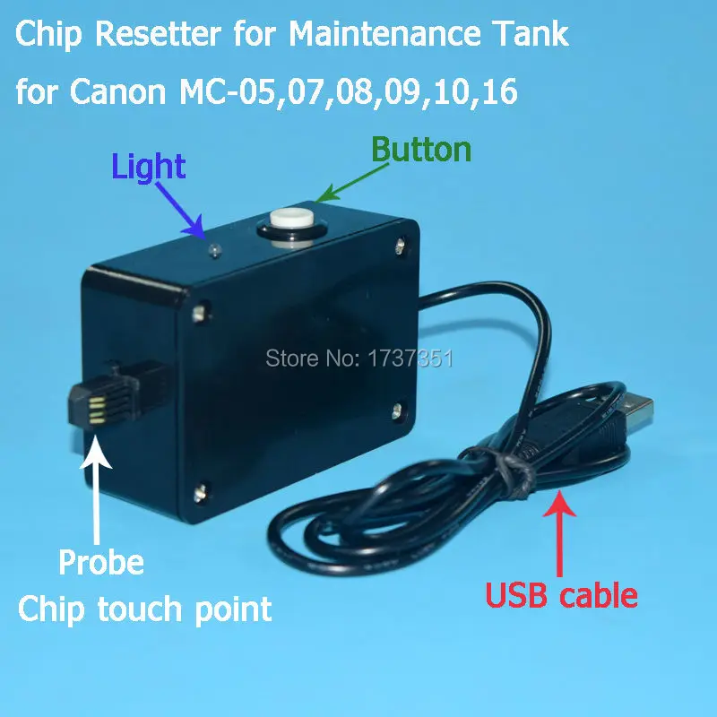 Canon Maintenance Tank Canon MC-05,07,08,09,10,16 Chip Resetter (11)