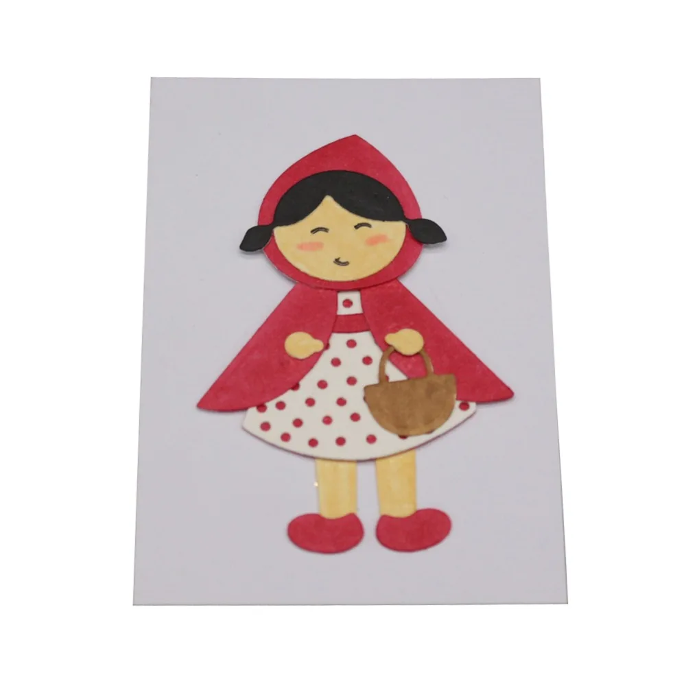 

little girl backdrop Metal Cutting Dies Stencils For Card Making Decorative Embossing Paper scrapbooking stamps and dies NEW