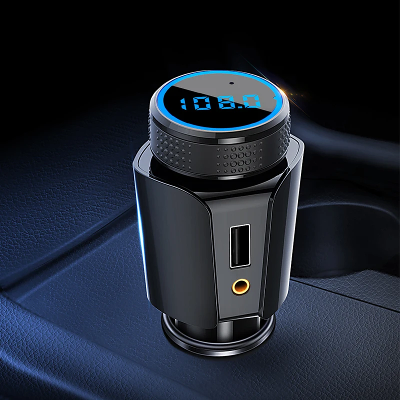 CDEN автомобильный bluetooth-приемник Автомобильный MP3-плеер для автомобиля TF карта AUX музыкальное зарядное устройство для автомобиля fm-передатчик монитор напряжения