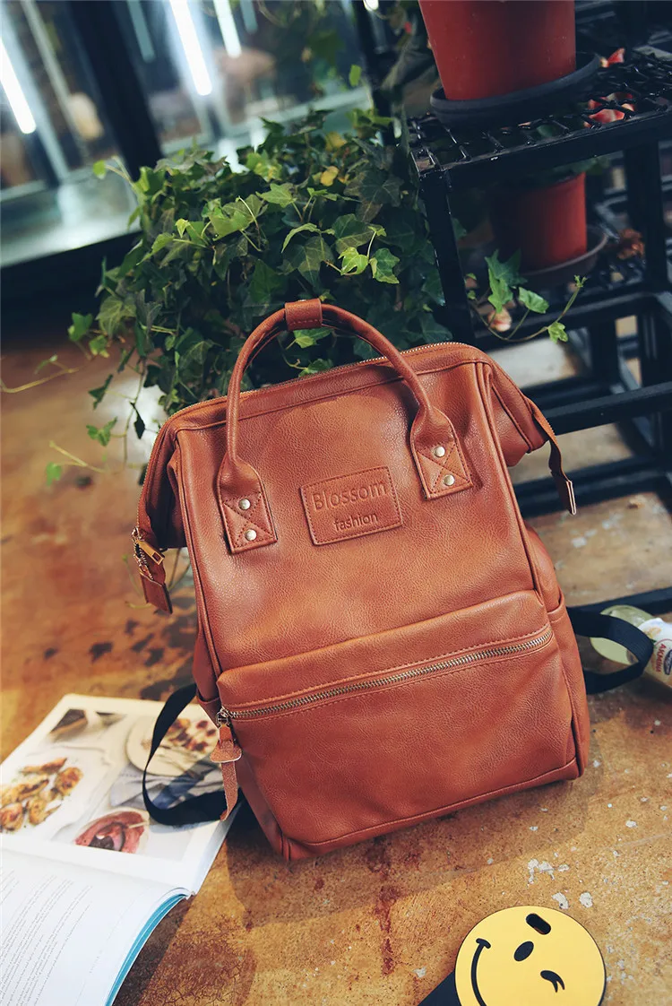 Fashion Mummy Diaper Bag Backpack Leather Waterproof Maternity Nappy Bag Large Capacity Travel Mother Handbag For Mom Baby Care (30)