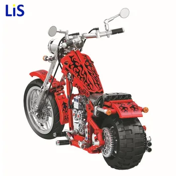 

(Lis)568Pcs Technic Motorcycles building block Brick Model Bricks Intelligent Toys for Children Compatible with Lepining