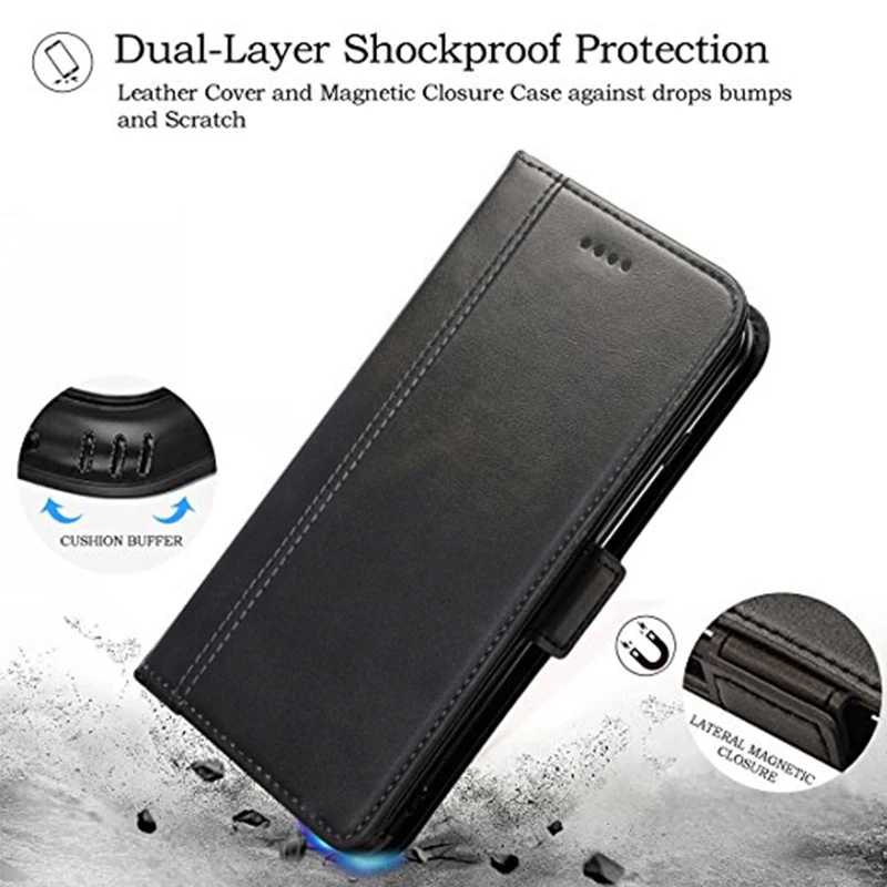 

One Plus 6 Six A6000 Case 6.28 inch Hight Quality Flip PU Leather Case Oneplus 6 1+6 Fashion Stand Holder Wallet Cover