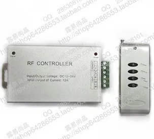 

DC 12-24V Wireless 144W Controller RF Touch Panel LED Dimmer RGB Remote Controller for RGB LED Strips free shipping