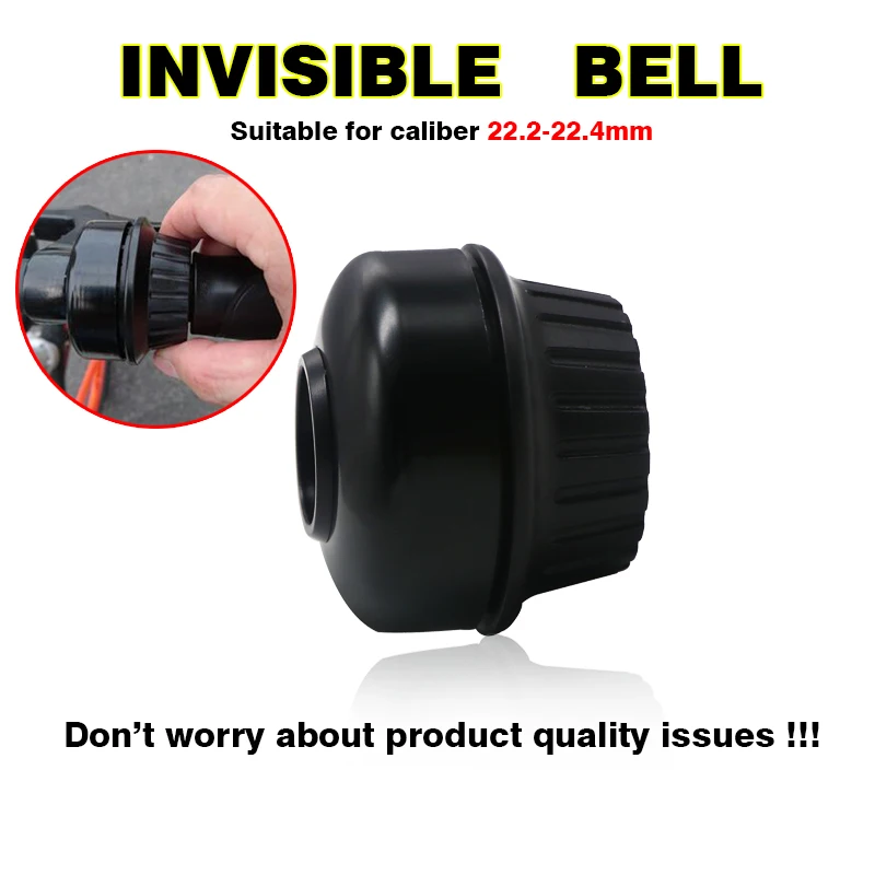 

FETESNICE aluminum alloy handlebar safety bike horn bicycle handlebar bell public/ sharing bike bell invisible bicycle bell