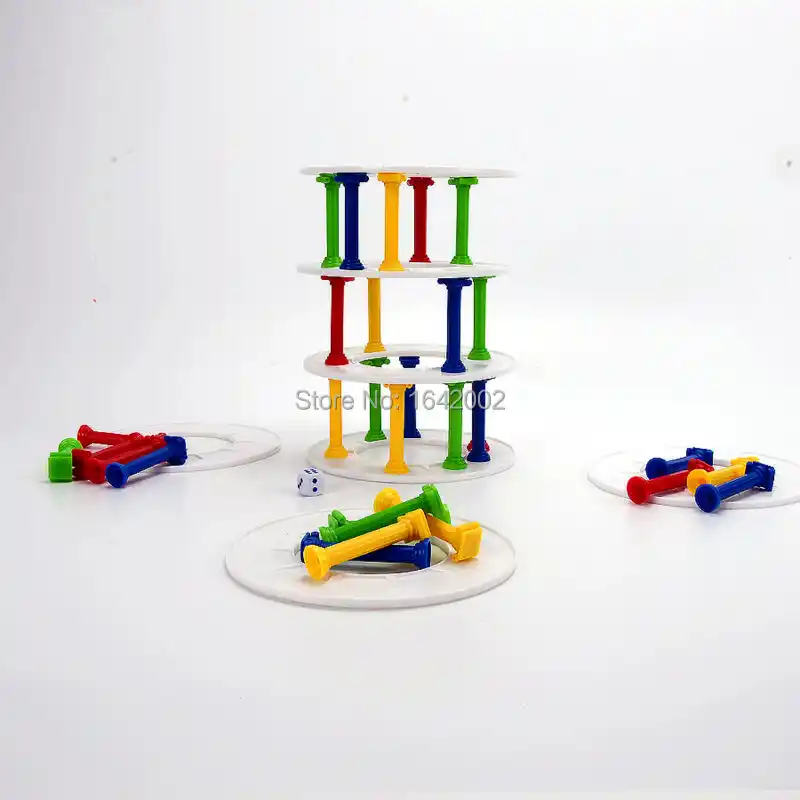 クラッシュタワーゲームグラグラタワー崩壊クレイジー列ゲーム スリルを楽しむ 偉大なチャレンジブロックゲーム家族で楽しむ Tower Games Block Gamegame Tower Aliexpress