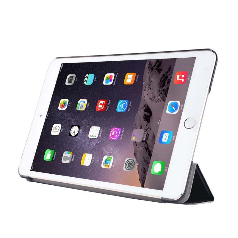 Ajiuyu чехол для Apple iPad Mini 3 2 1 защитную обложку Smart Cover протектор искусственной кожи Планшеты для iPad Mini3 Mini2 рукавом случаи 7.9"