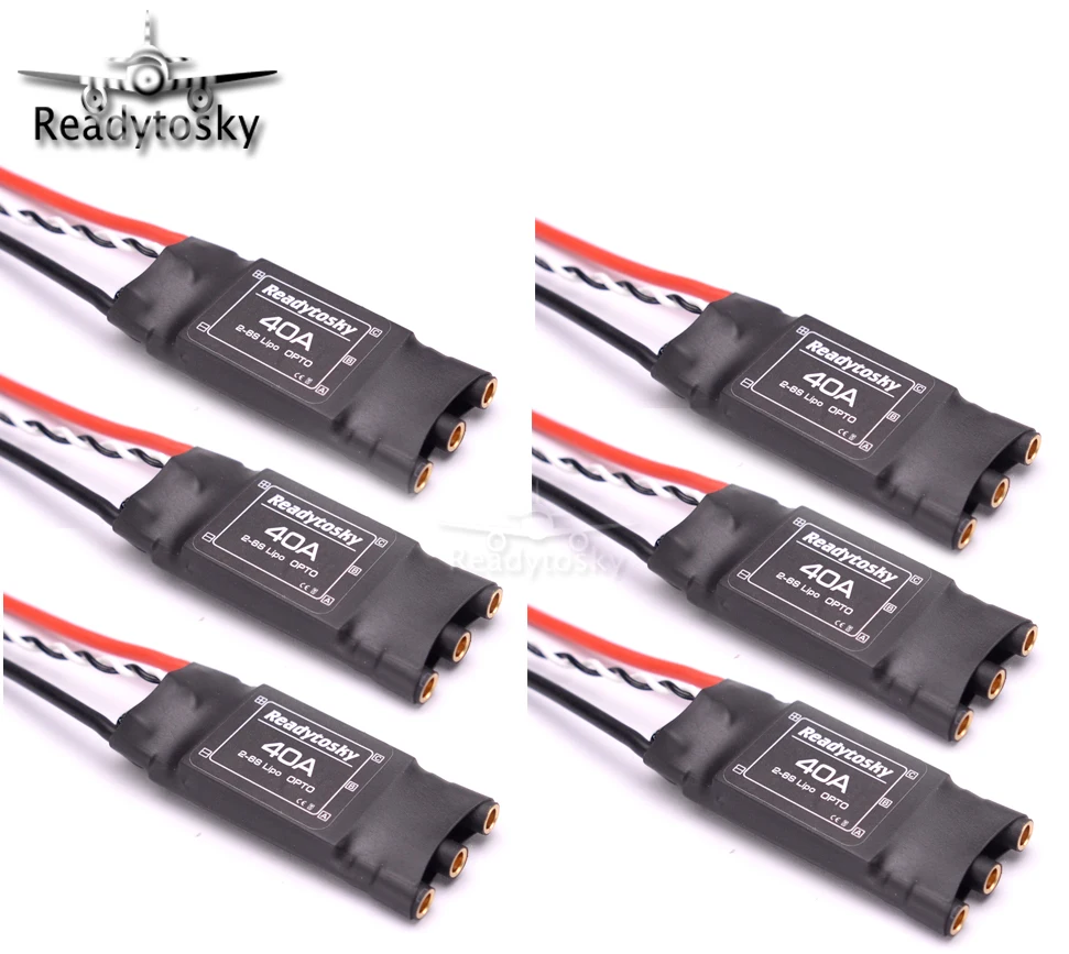 

NEW High Performance ReadytoSky 40A OPTO Brushless ESC 2-6s for F550 S550 F450 Quad similar quality as Hobbywing XRotor 40A