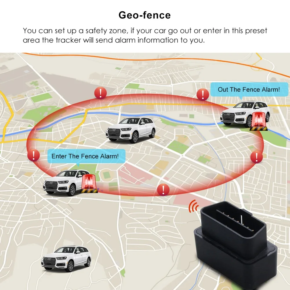 OBD установка gps трекер автомобиля OBD Plug Play в режиме реального времени слежение Plug Out сигнализация мини gps трекер Localizador gps бесплатное приложение