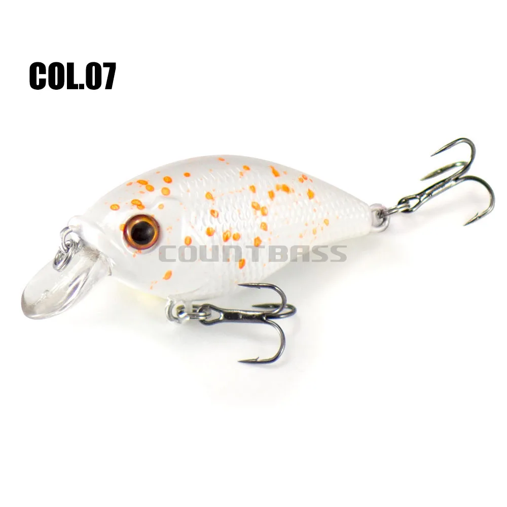 46mm 6.8g Countbass Floating Chatterbait Wobbler Lures for Fishing, Crank Bait Hard Plastic Lures for Salmon Trout Bass Pike-3
