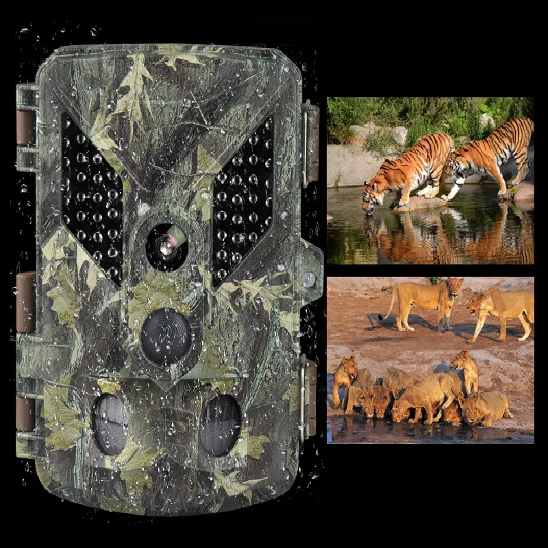 

32GB Outlife 1080P Hunting Trail Camera Night Vision IP67 Waterproof Camera Action Camera 120 Degree For Wildlife Animal