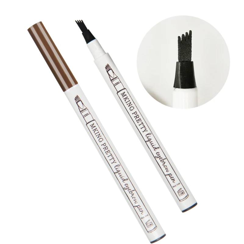 

Microblading Eyebrow Pen Waterproof Fork Tip Eyebrow Tattoo Pencil Long Lasting Professional Fine Sketch Liquid Eye Brow Pencil