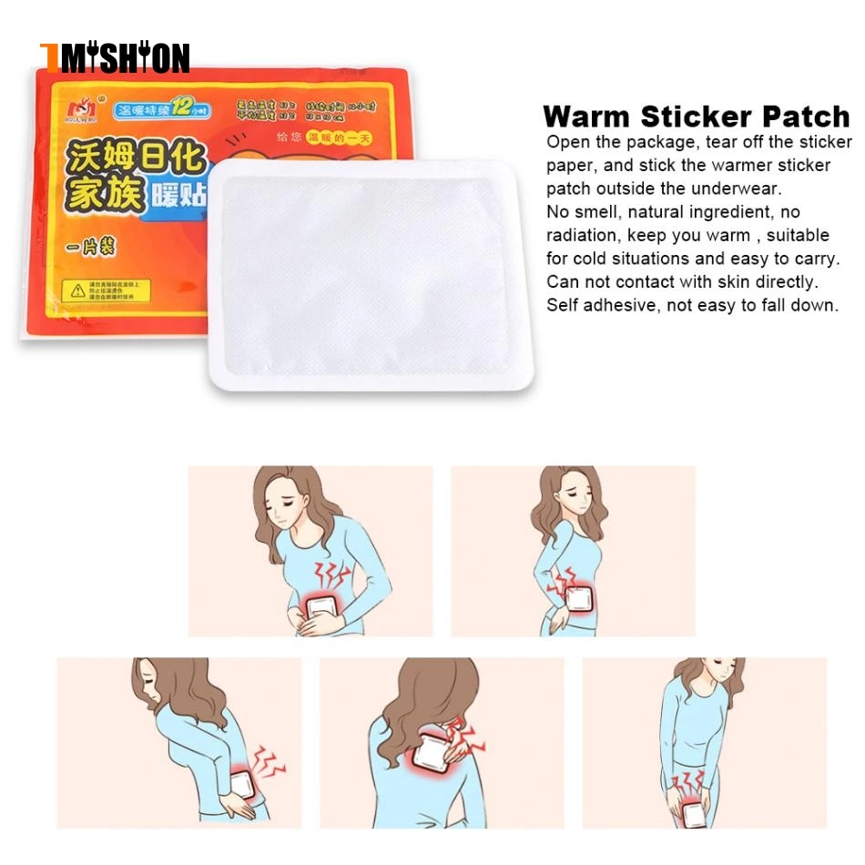 

Adhesive Warm Sticker Lasting Heat Patch Body Warmer Stick Pad Heat Winter Hand Foot Menstrual Period Pain Relief Warm Paste Pad