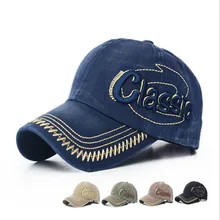 Vintage Classic Letters 3D Mmbroidery Baseball Cap Men Sun Hats 5 Colors Snapback Caps Free Shipping