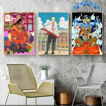 

Naruto Classic Japanese Anime Cartoon Art Canvas Poster Wall Picture for Room No Frame