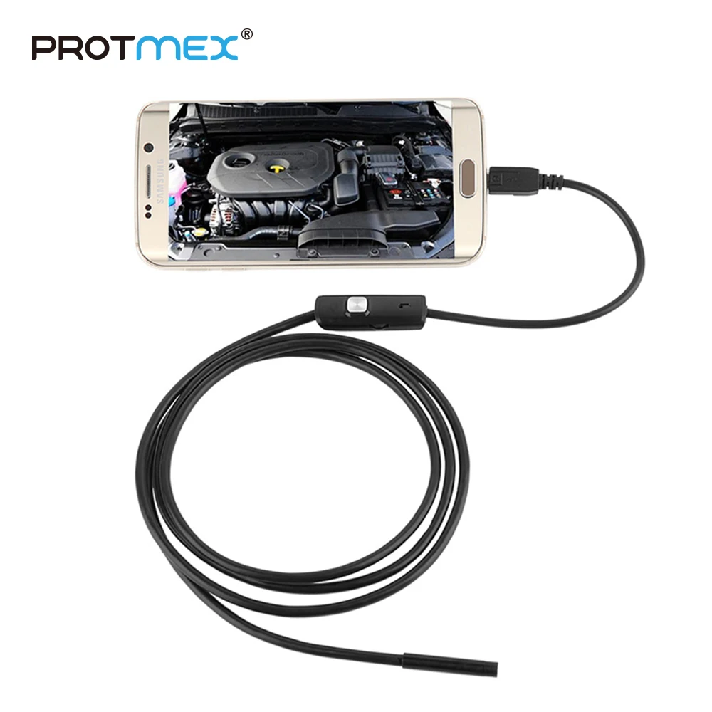 

Web Cam USB 2016 Newwest Arrival Endoscope Camera 5.5mm Lens 6 LED Portable waterproof IP67 OTG Android Phone USB Borescope 1M