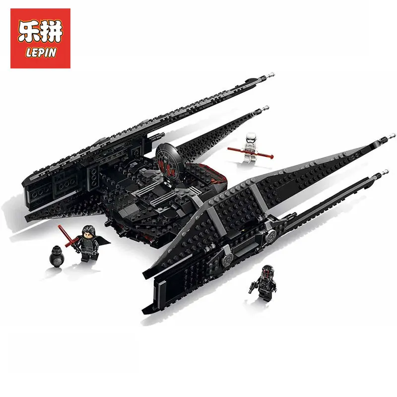 

LEPIN 05127 705Pcs The Tie Fighter Set Star Wars Plan Series LegoINGlys 75179 Model Building Blocks Bricks toys children Gift
