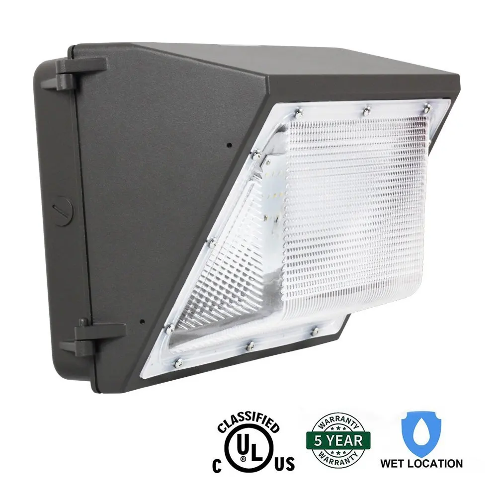 T SUNRISE LED 60W Wall Pack Fixture Outdoor Light HPS/HID Replacement