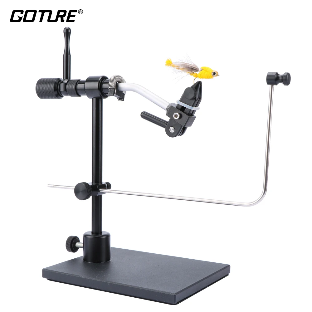 Goture Stainless Steel Fly Fishing Tying Vise With Heavy Duty Base