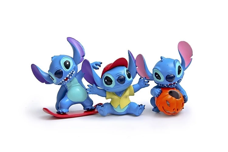 Фигурка Disney Lilo & Stitch 6 шт./компл. см статуэтка осанки игрушка модель для детей
