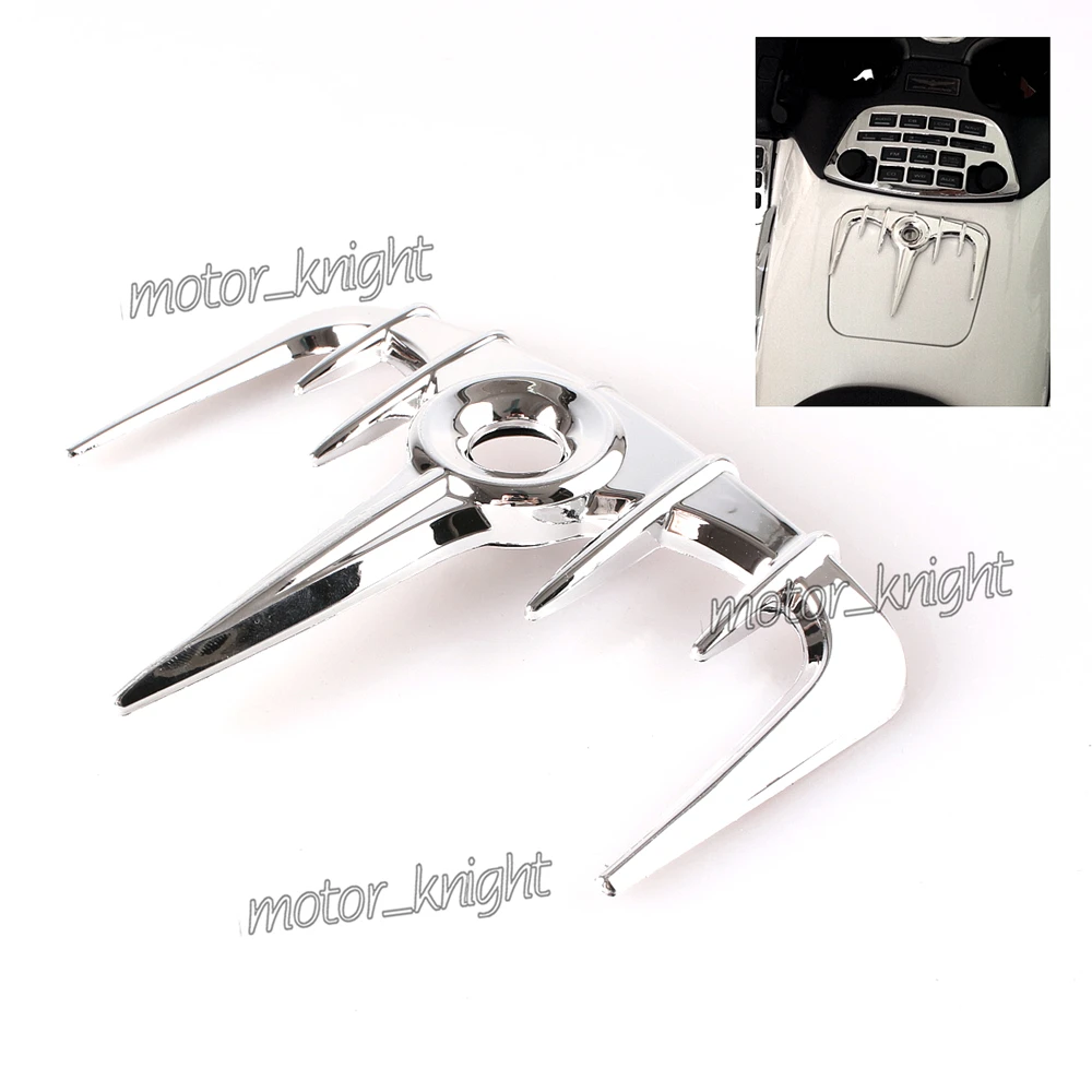 

Motorcycle Show Chrome Gas Door Trim Petrol Cap For Honda GL1800 Goldwing 2001-2010 02 03 04 05 06 07 08 09