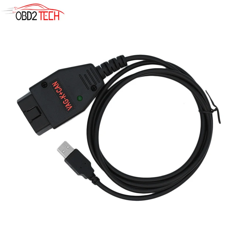 VAG K + CAN Commander 1 4 OBDII сканер для V W/для AUDI/для SKODA/для сиденья|Кабели и коннекторы