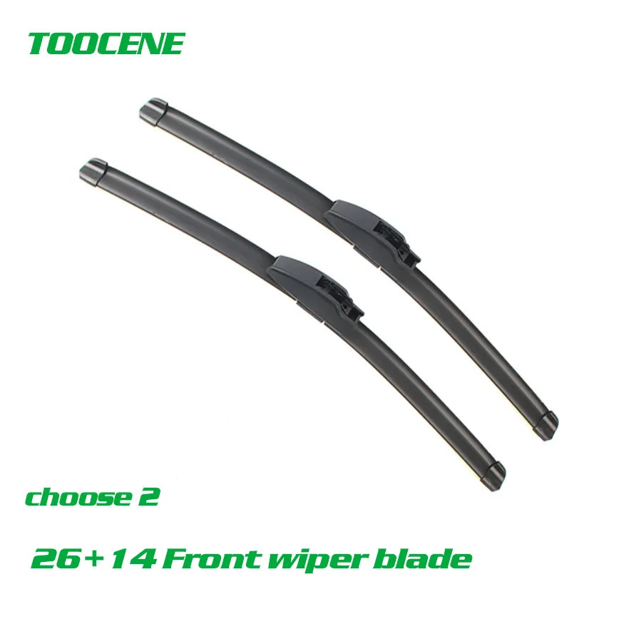 Front and Rear Wiper Blades For Honda Jazz 2009 2016 Car Windscreen