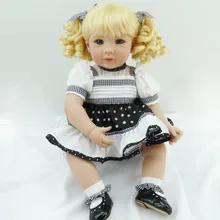 Силиконовая виниловая Кукла реборн девочка Brinquedos Реалистичная сопроводительная Спящая принцесса детские игрушки на день рождения рождественские подарки