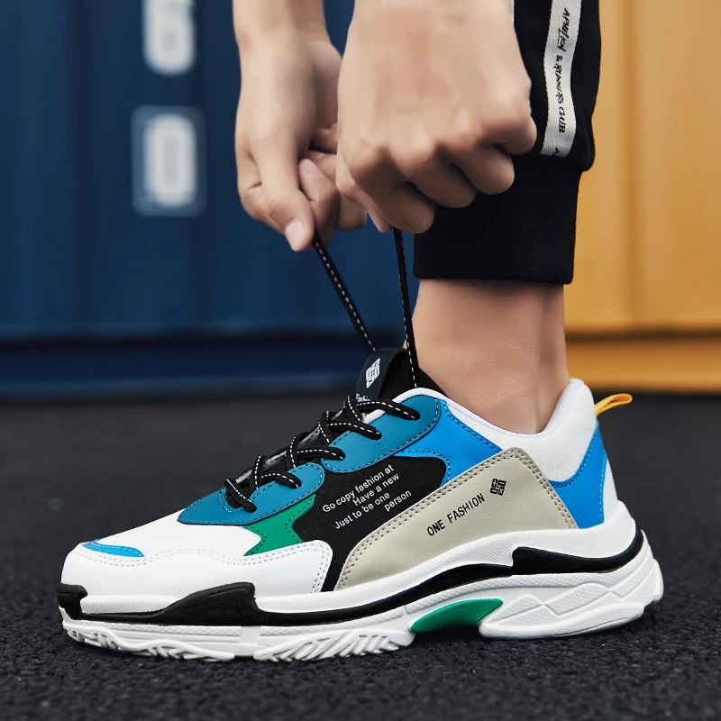Hot Sale Outdoor Walking Jogging Shoes For Men Men Sport Comfortable Running Shoes Breathable Athletic Sneakers