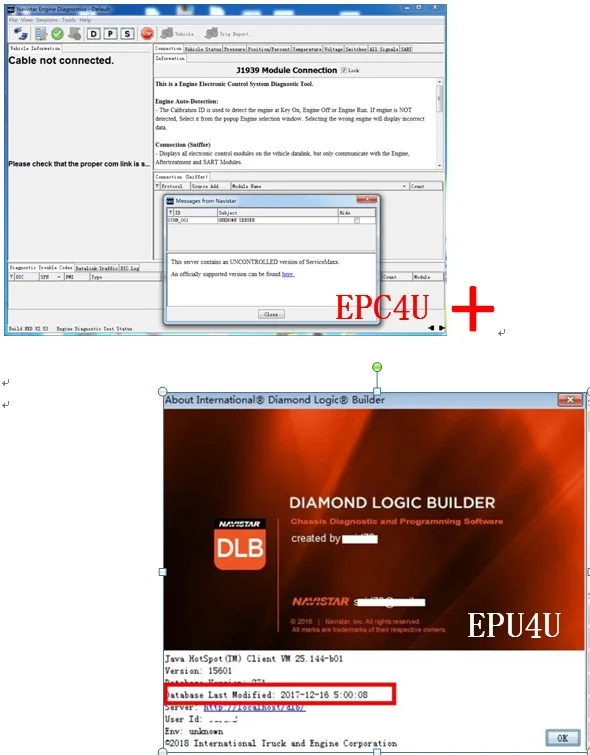 International Diamond Logic Builder (DLB) [2017.12] UNLOCK+ Navistar Engine Diagnostics NED 2018 UNLOCK |