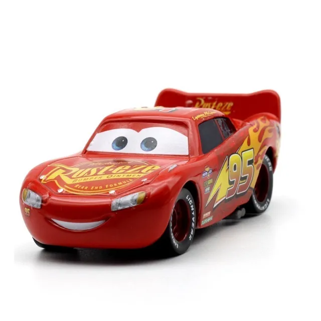 Disney Pixar Cars 2 Toys Lightning McQueen Mack Truck The King 1:55 Diecast Metal Alloy Modle Figures Toys Gifts For Children McQueen