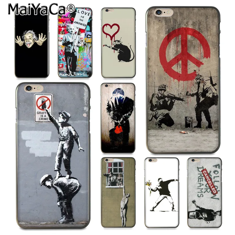 banksy coque iphone 6 plus