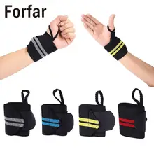 1 шт. Forfar ручные обертывания ремешок крест fit Powerlifting Бодибилдинг поддержка тяжелой атлетики спортивные Напульсники повязки на руку