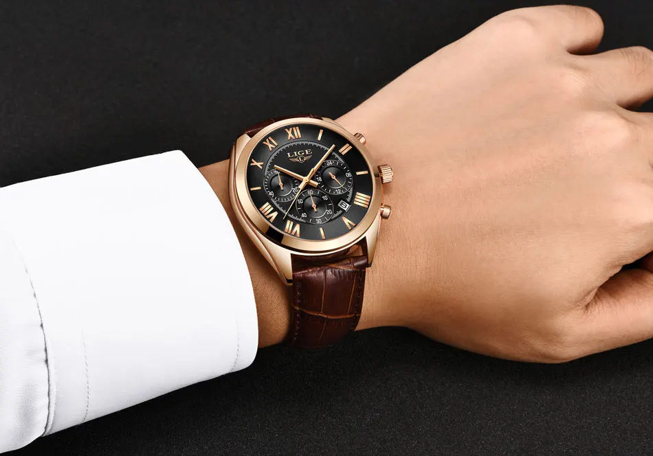 LIGE мужские часы Топ люксовый бренд повседневные модные часы мужские военные спортивные часы все стальные водонепроницаемые часы reloj hombre+ коробка