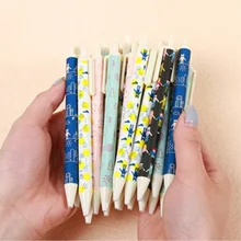 24 шт. каваи мультфильм Граффити стиль иглы Стиль гелевая ручка 0,5 мм Черный Забавный подарок студентов офисные школьные принадлежности оптом