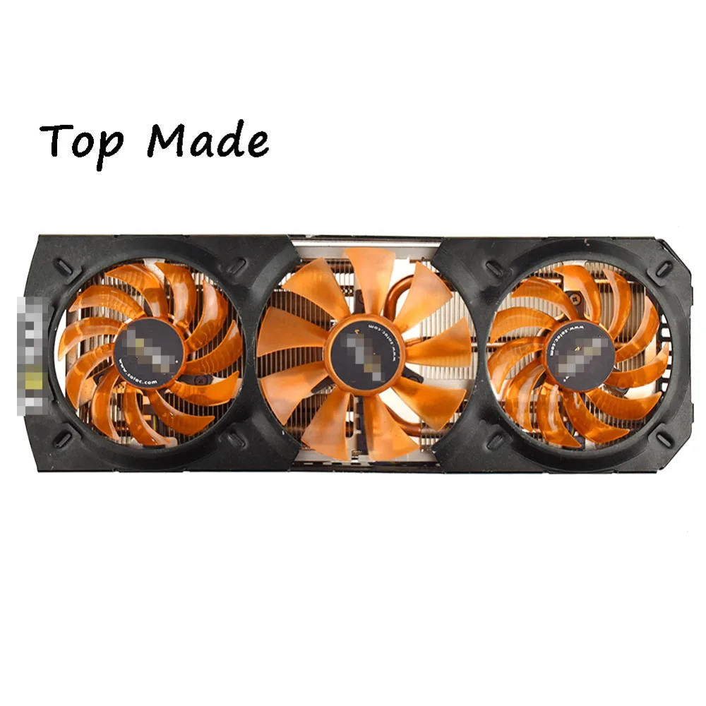 

3 fans/set for Zotac GTX1080/1070 1060TITANX /980Ti/780Ti Graphics fan