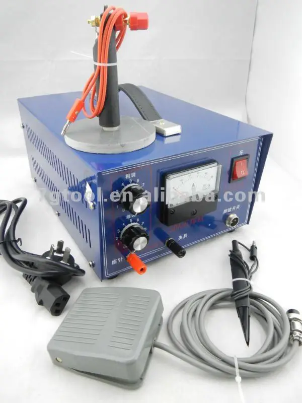 Pulse Sparkle Spot Welder 400W Jewelry Welding Machine Gold Silver