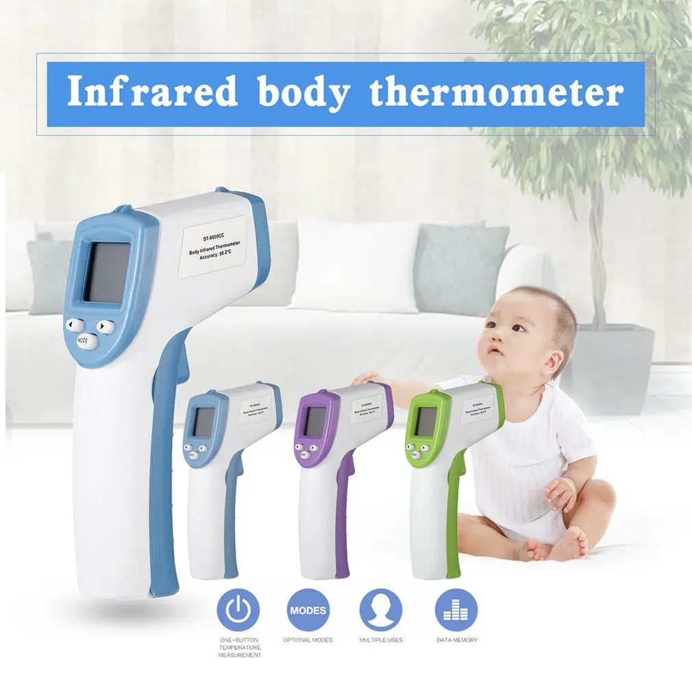 

Infrared Human Body Temperature Detector Human Body Infrared Forehead Digital Thermometer Electronic Body Temperature