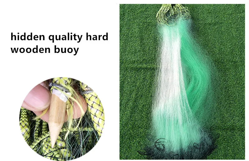Monofilamento de Nylon Linha de Pesca Rede de Pesca Ferramenta ao ar Profundidade Comprimento m Qualidade Livre Acessórios 3.0m 50 M-100 11 Esporte e Lazer